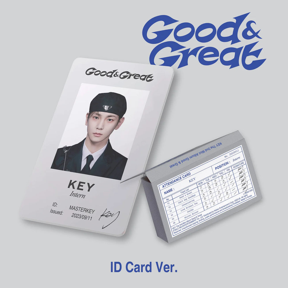 KEY - Good & Great [ID Card Ver.]