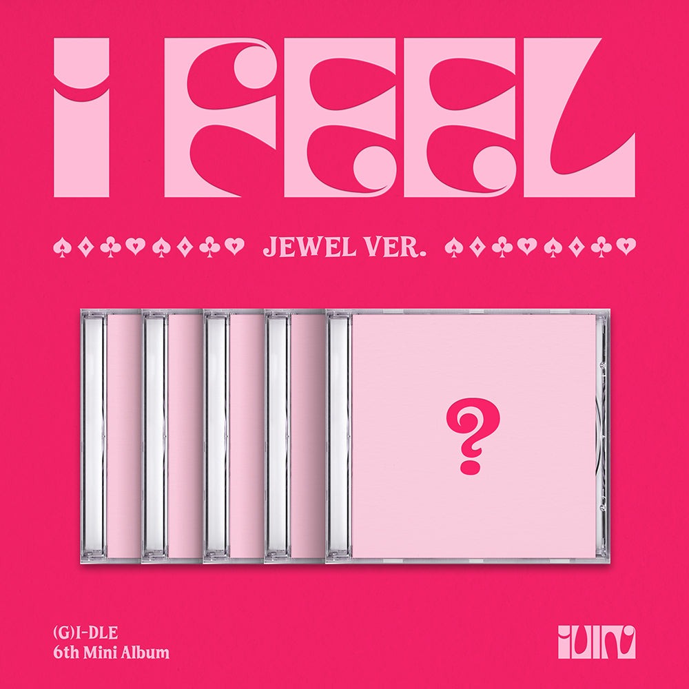 (G)I-DLE - I FEEL Jewel Case Ver.