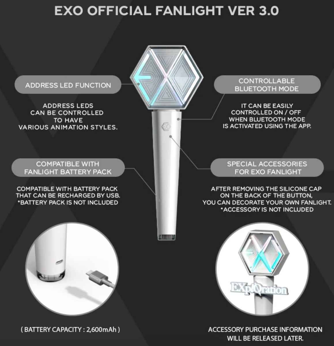 EXO - Official Lightstick Ver.3 – K Stars