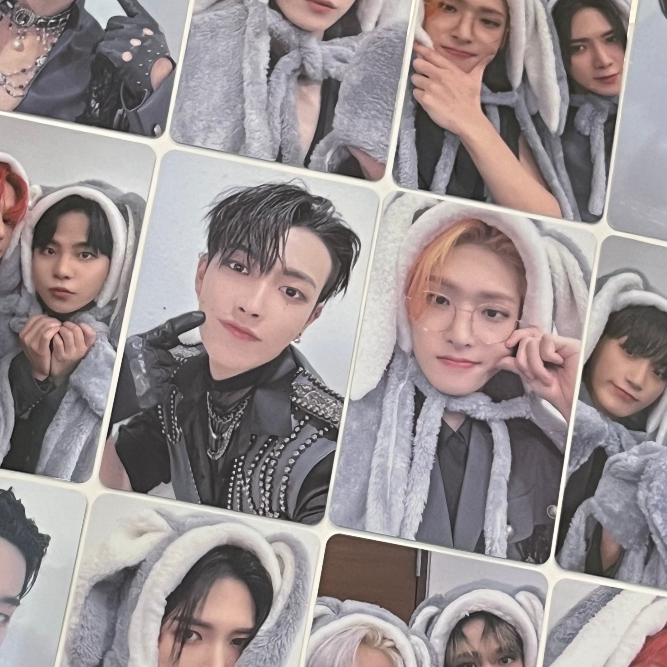 ATEEZ SPIN OFF Makestar Lucky Draw Rabbit PVC deals Photocard - San