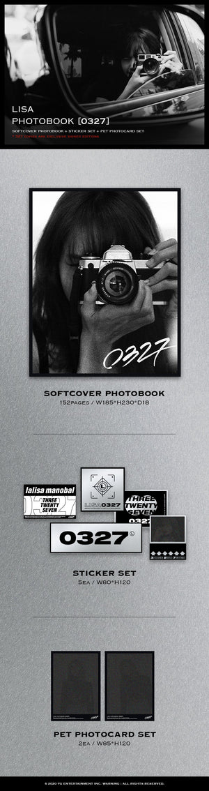 BLACKPINK - Lisa Photobook 0327 (Vol.1)