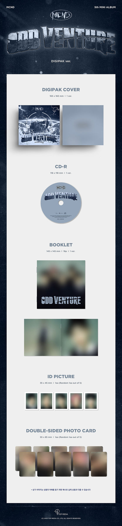 MCND - ODD VENTURE (Digipack Ver)