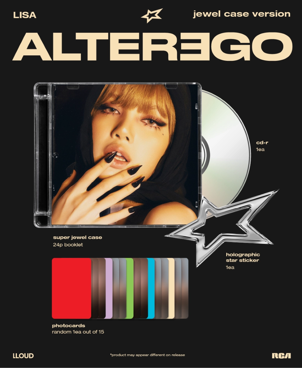 [PRE-ORDER] LISA - Alter Ego (Jewel case ver.)