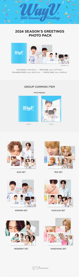 WAYV - Season's Greetings 2024 Photo Pack