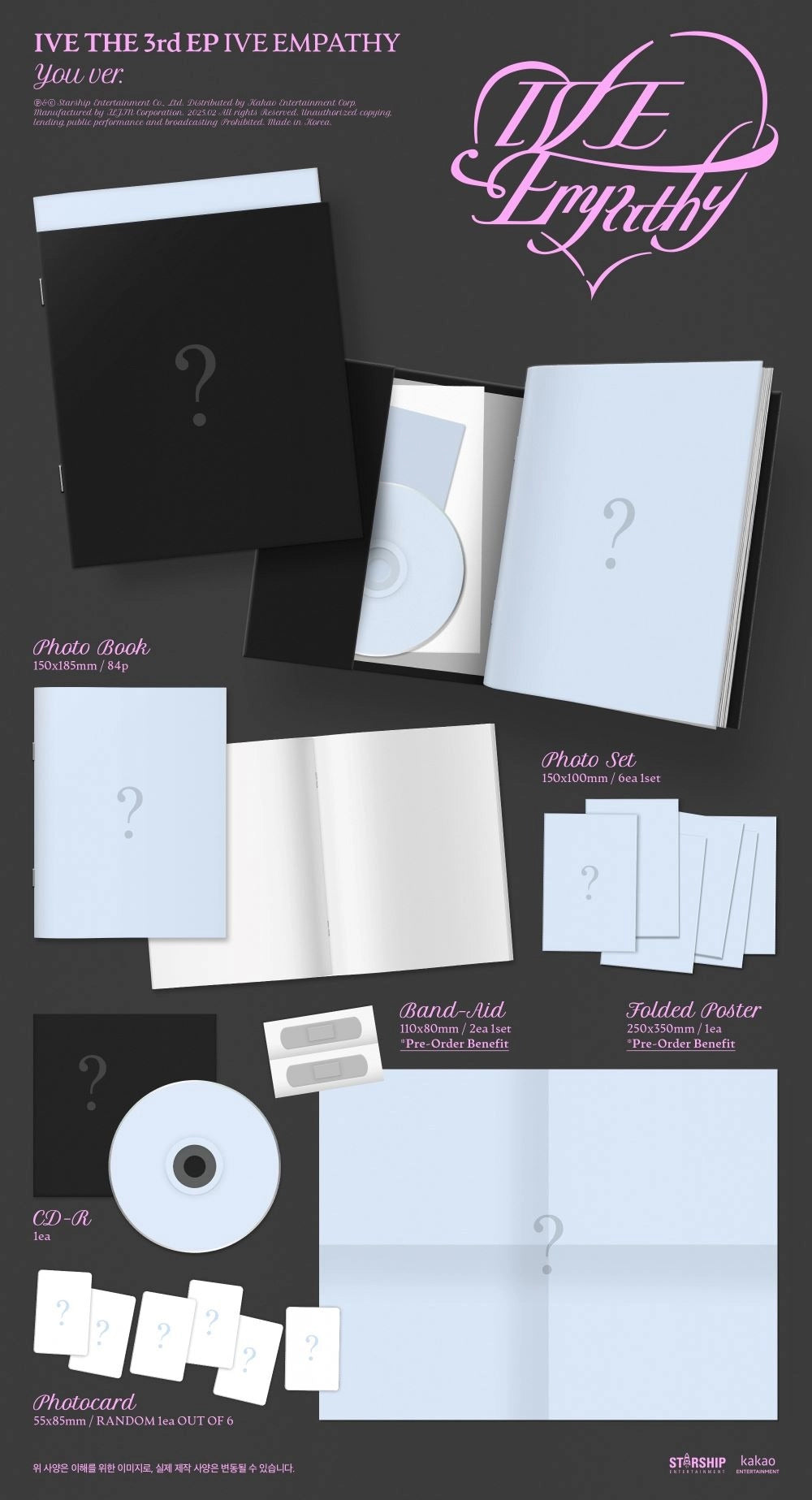 [PRE-ORDER] IVE - IVE EMPATHY (Photobook Ver)