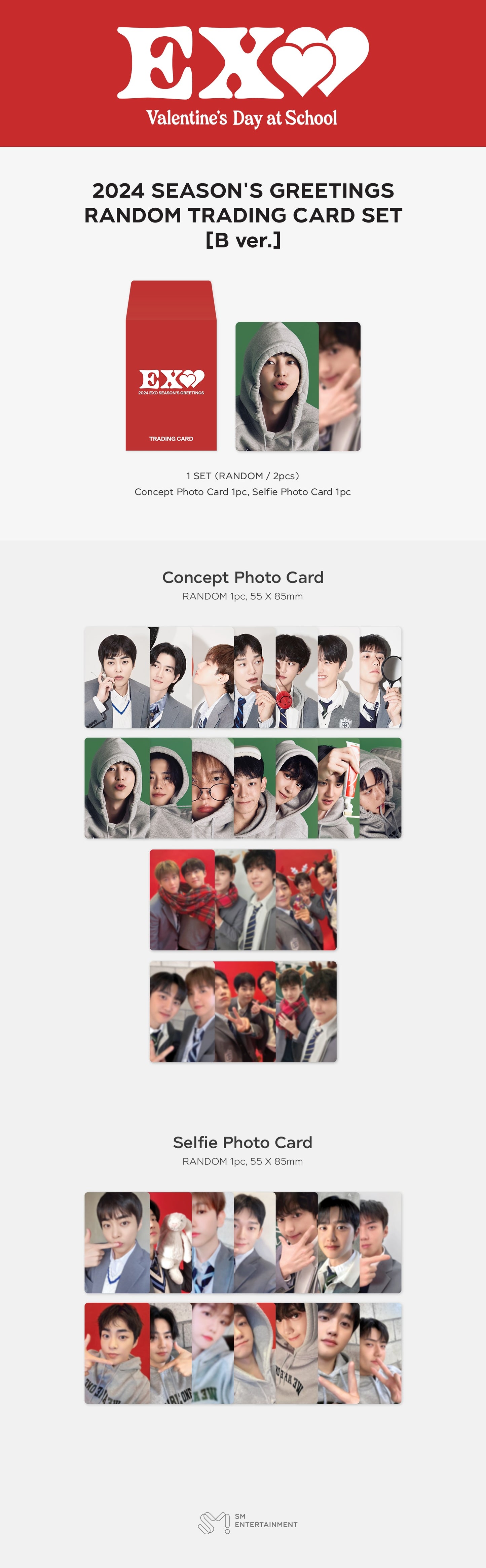 EXO - 2024 Season's Greetings Trading Cards