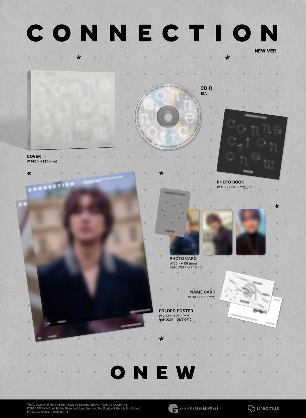 [PRE-ORDER] ONEW - CONNECTION (DIGIPACK Ver.)