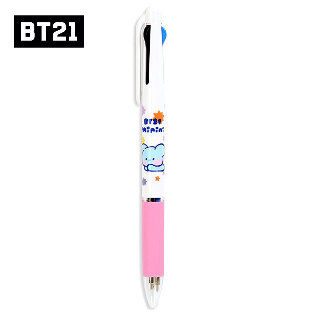 BT21 Minini 3 Colour Ballpoint Pen