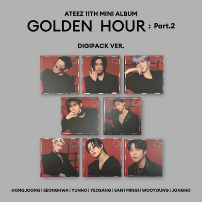 ATEEZ - GOLDEN HOUR PART. 2 (Digipak Ver)