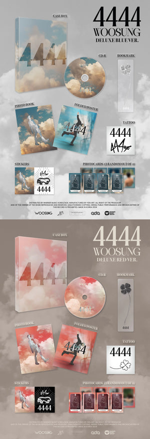 [PRE-ORDER] WOOSUNG - 4444 (Deluxe Ver.)