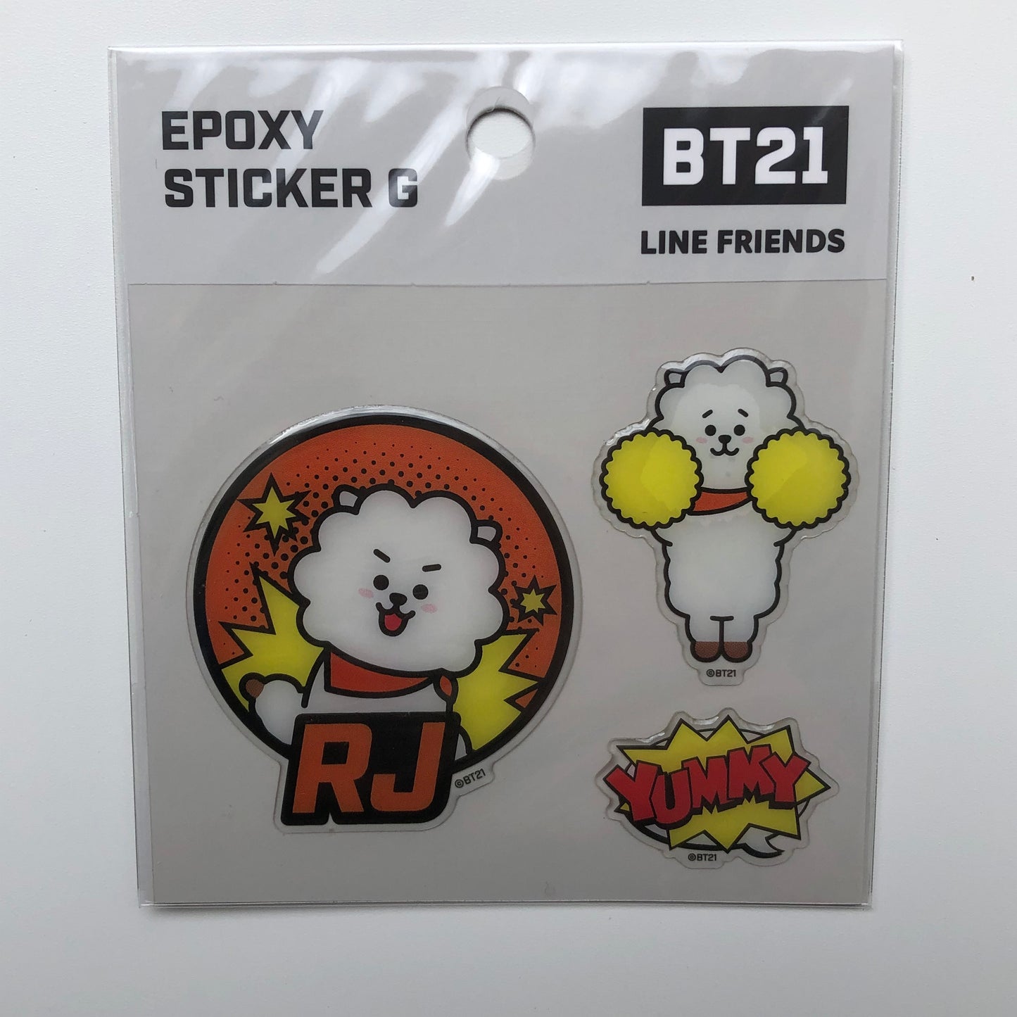 BT21 - Epoxy Sticker