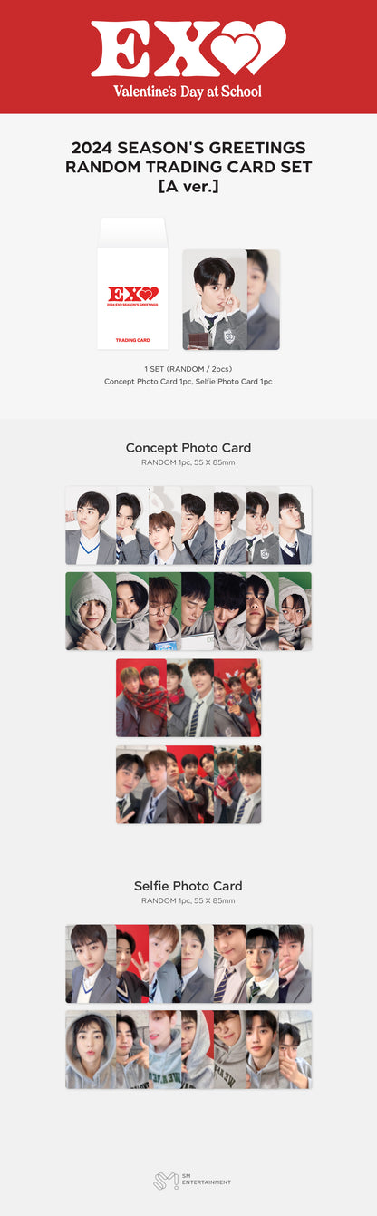 EXO - 2024 Season's Greetings Trading Cards