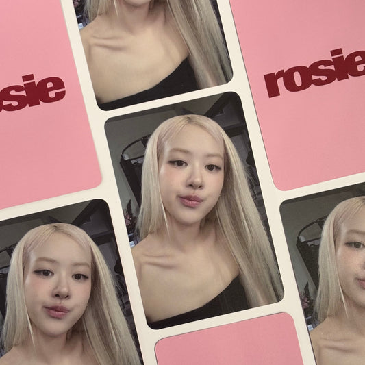 ROSÉ - ROSIE Ktown4u Photocards (Retail Exclusive Version)