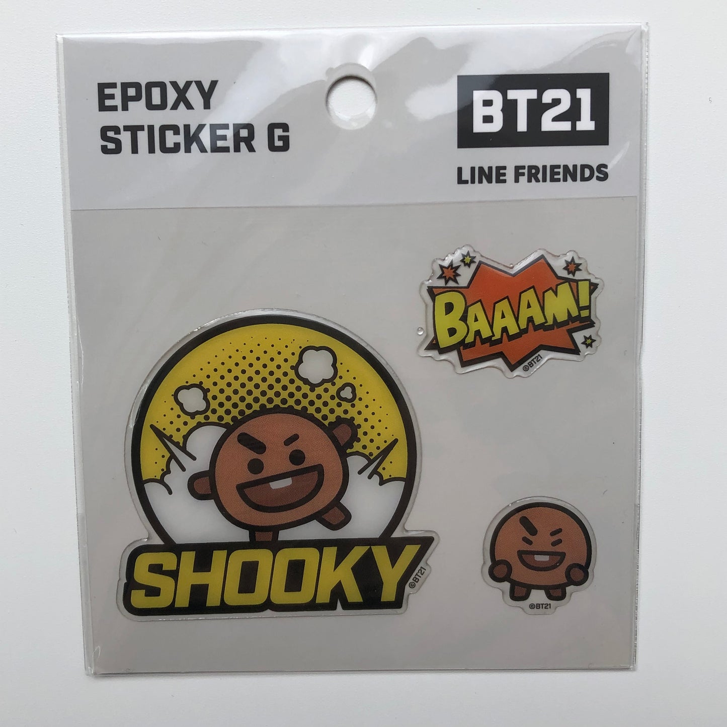 BT21 - Epoxy Sticker