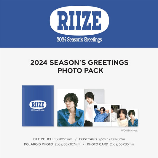 RIIZE - Season's Greetings 2024 Photo Pack