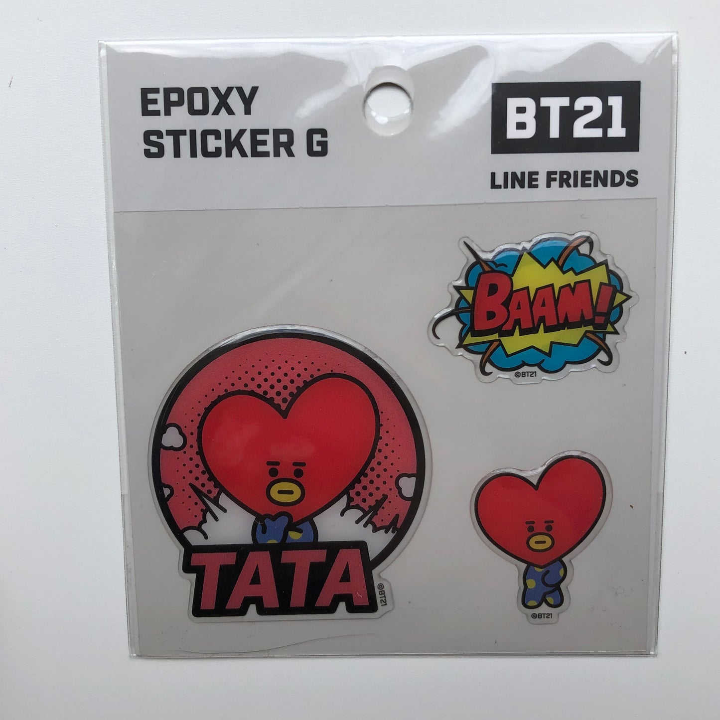 BT21 - Epoxy Sticker