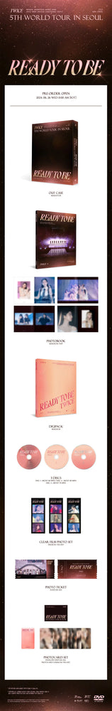 TWICE - 5TH WORLD TOUR READY TO BE IN SEOUL [DVD]