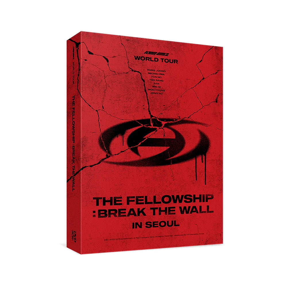 ATEEZ - WORLD TOUR [THE FELLOWSHIP : BREAK THE WALL] IN SEOUL [DVD 