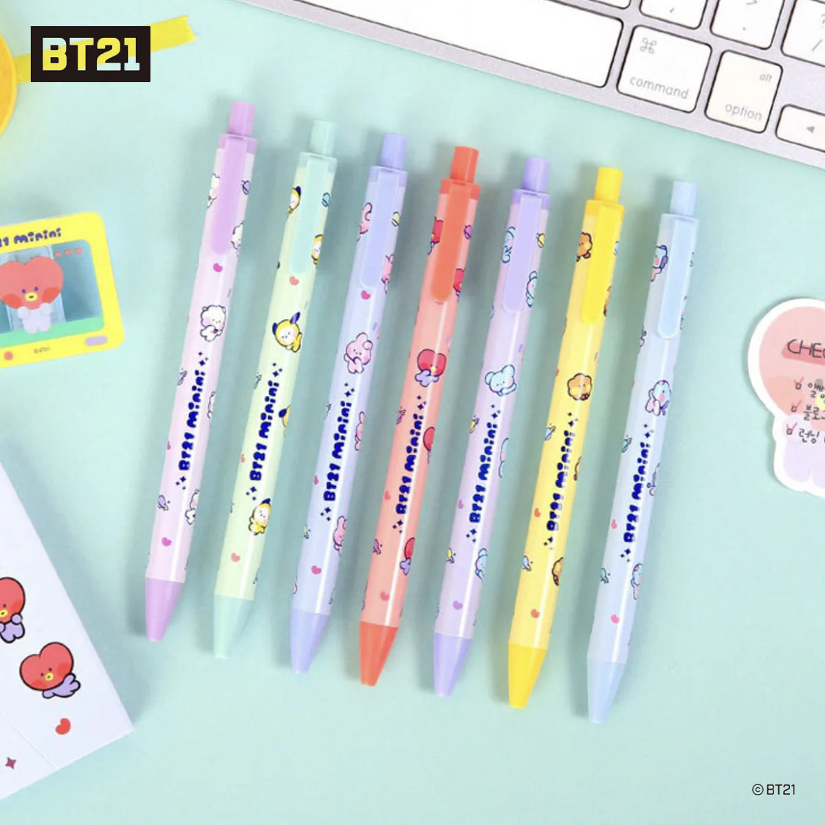 BT21 Minini Gel Ink Pen