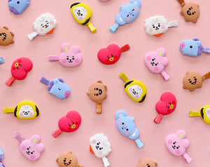 
            
                Load image into Gallery viewer, Baby BT21 - Face Hair Clip
            
        