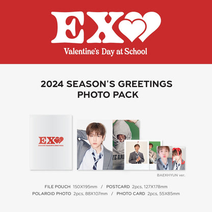 EXO - Season's Greetings 2024 Photo Pack