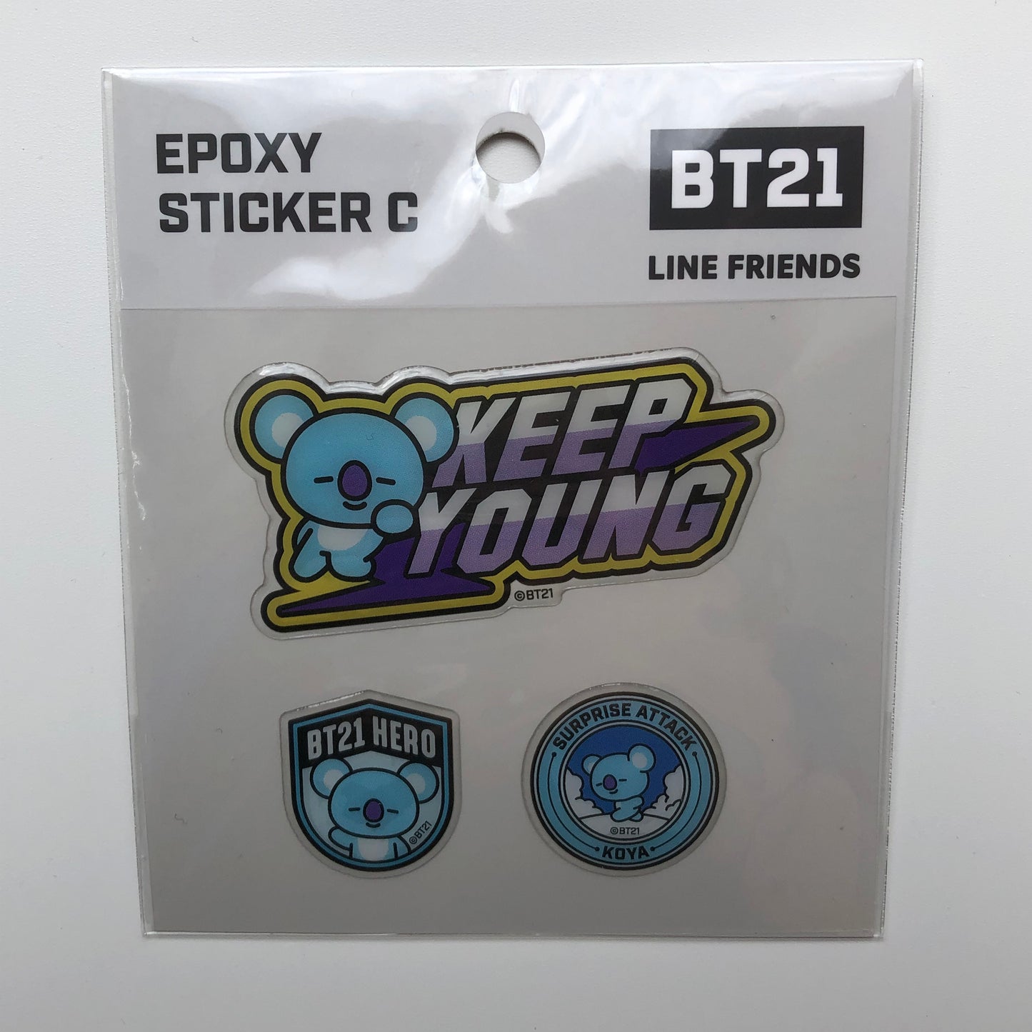 BT21 - Epoxy Sticker