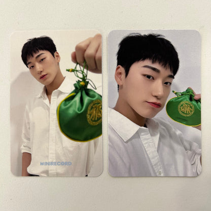 ATEEZ  - THE WORLD EP.FIN : WILL Minirecord New Years Photocard