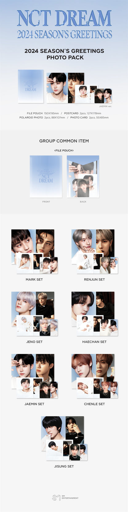 NCT DREAM - Season's Greetings 2024 Photo Pack