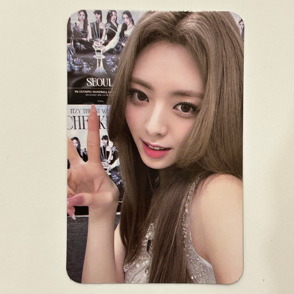 ITZY - CHECKMATE WORLD TOUR DVD JYP SHOP Photocards