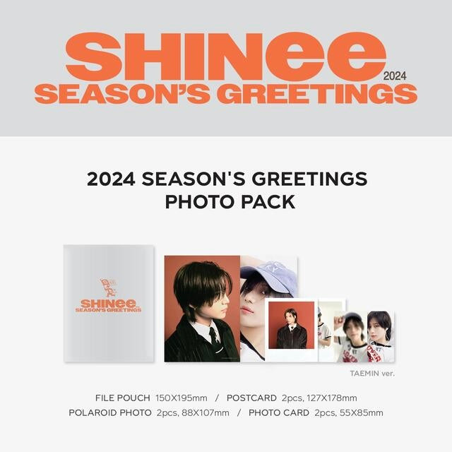 SHINEE - Season's Greetings 2024 Photo Pack