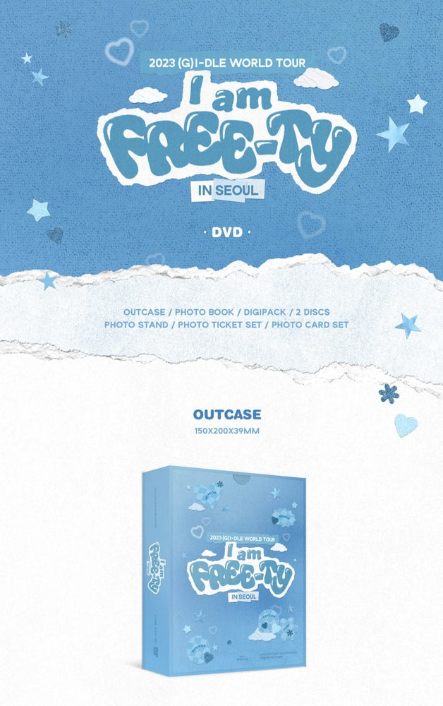 (G)I-DLE - 2023 WORLD TOUR 'I AM FREE-TY' in Seoul DVD