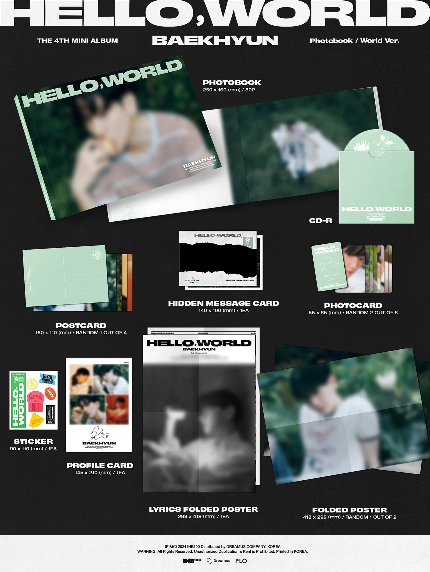 BAEKHYUN - Hello, World (Photobook Ver)