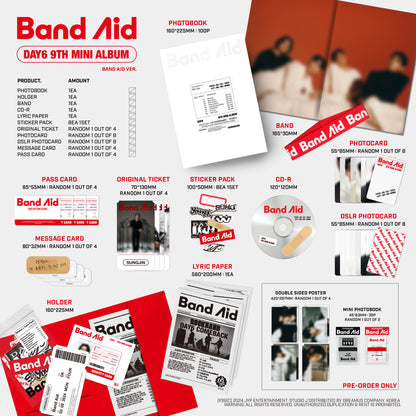 DAY6 - BAND AID (Photobook Ver.)