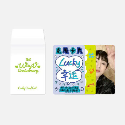 WAYV 5TH ANNIVERSARY : LUCKY CARD SET