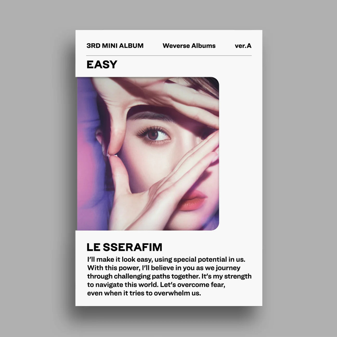 LE SSERAFIM - EASY (Weverse Ver)