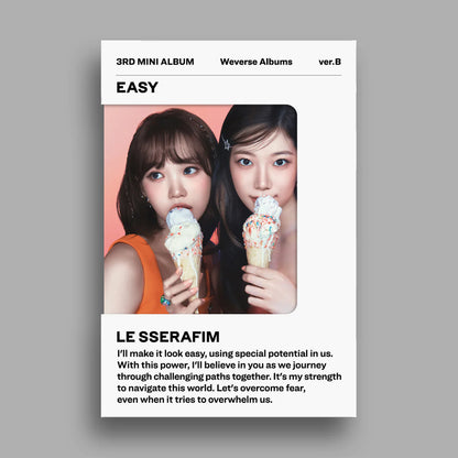 LE SSERAFIM - EASY (Weverse Ver)