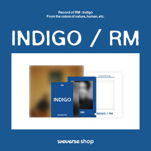 
            
                Load image into Gallery viewer, RM - Indigo Weverse Preorder Benefit
            
        