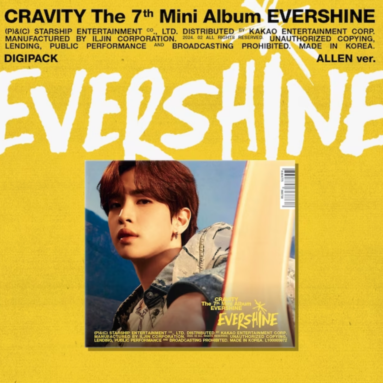 CRAVITY - EVERSHINE (Digipack Ver)