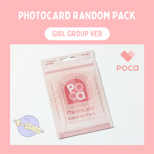 POCAMARKET - PHOTOCARD RANDOM PACK (GIRL GROUPS Ver.)