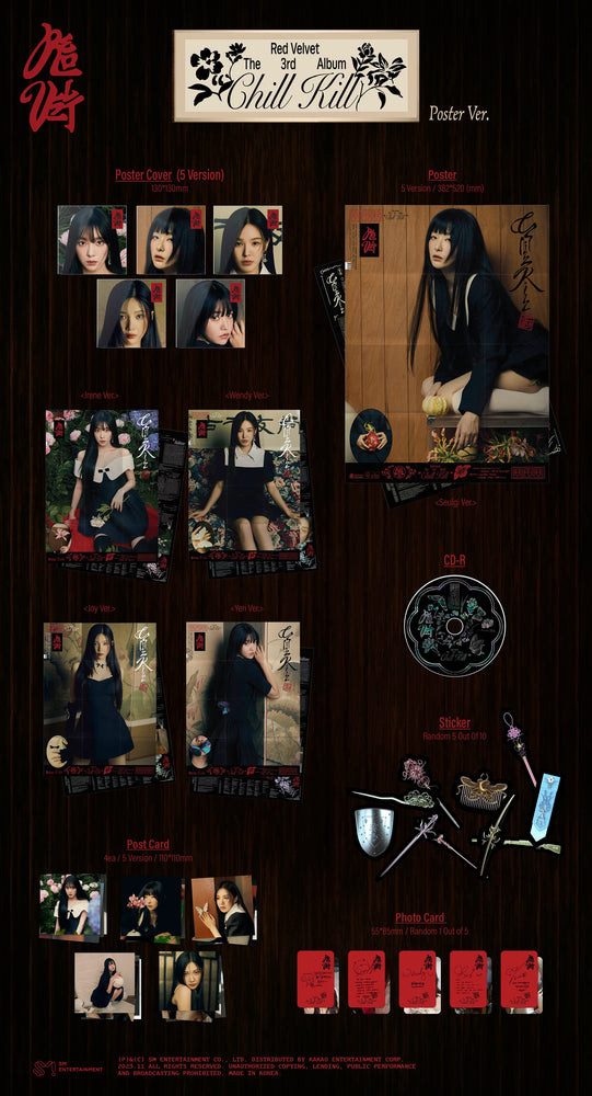 Red Velvet - CHILL KILL (Poster Ver)