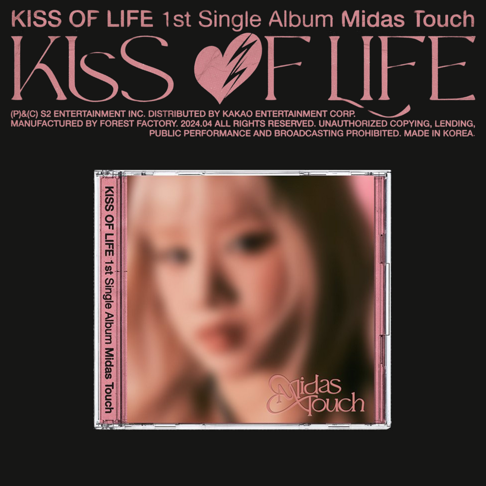 [DAMAGED] KISS OF LIFE - MIDAS TOUCH (Jewel Case Ver)