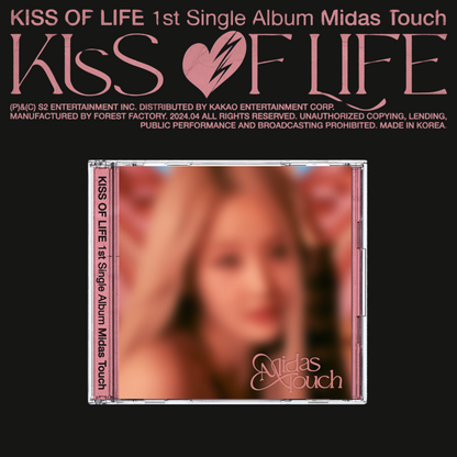 KISS OF LIFE - MIDAS TOUCH (Jewel Case Ver)