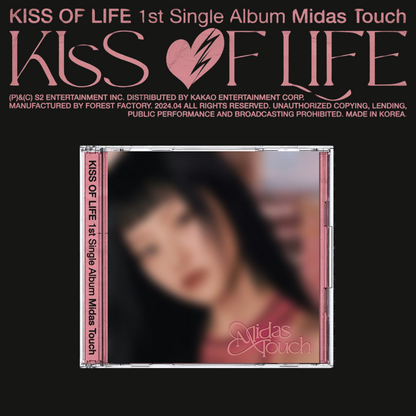 KISS OF LIFE - MIDAS TOUCH (Jewel Case Ver)