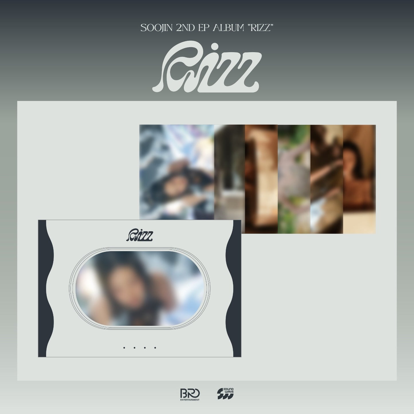 SOOJIN - [RIZZ OFFICIAL MD] FRAME POSTCARD SET