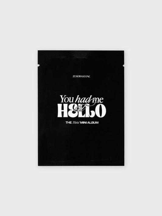 ZEROBASEONE - YOU HAD ME AT HELLO Random Trading Pack