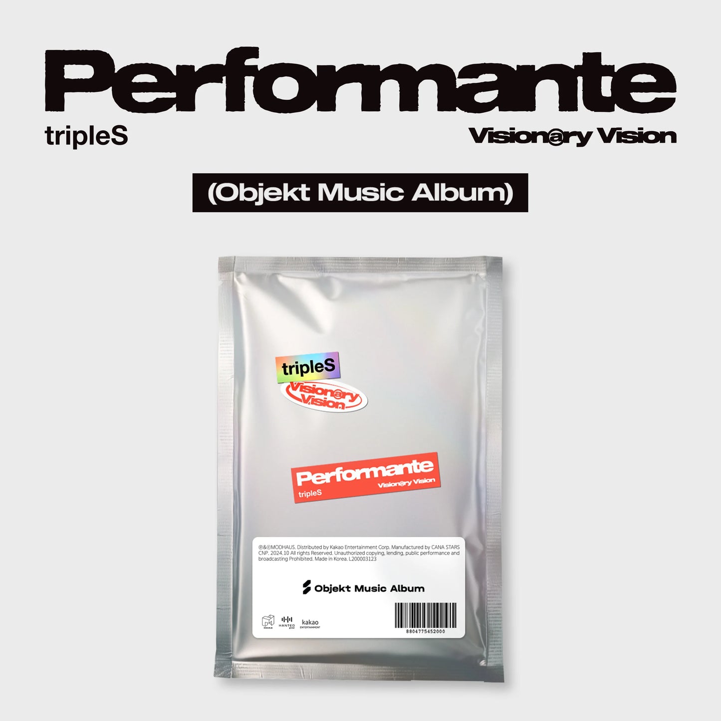 tripleS - Visionary Vision: Performante (Objekt Music Ver)