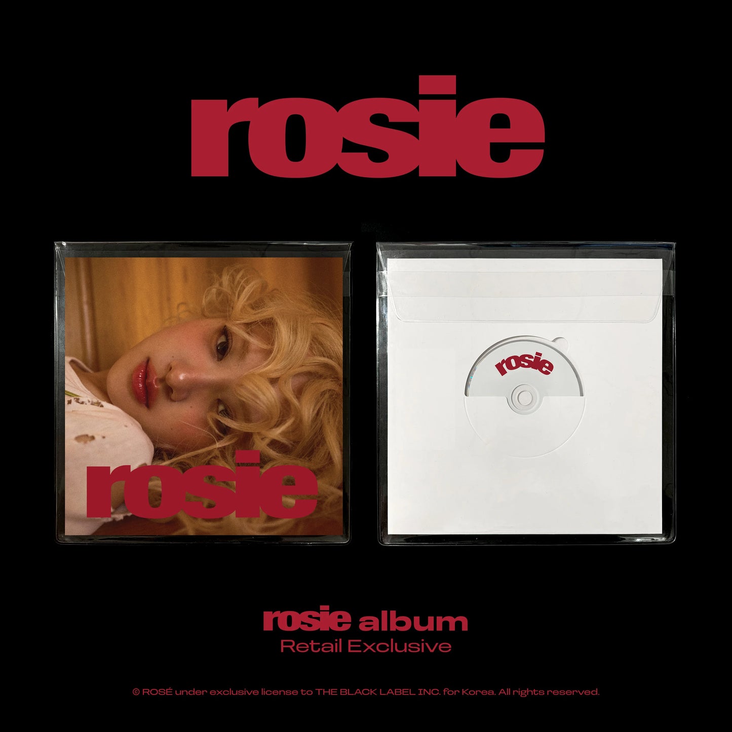 ROSÉ - ROSIE (Retail Exclusive Ver)