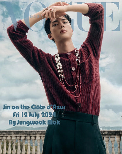 VOGUE MAGAZINE - OCTOBER '24 (BTS JIN)