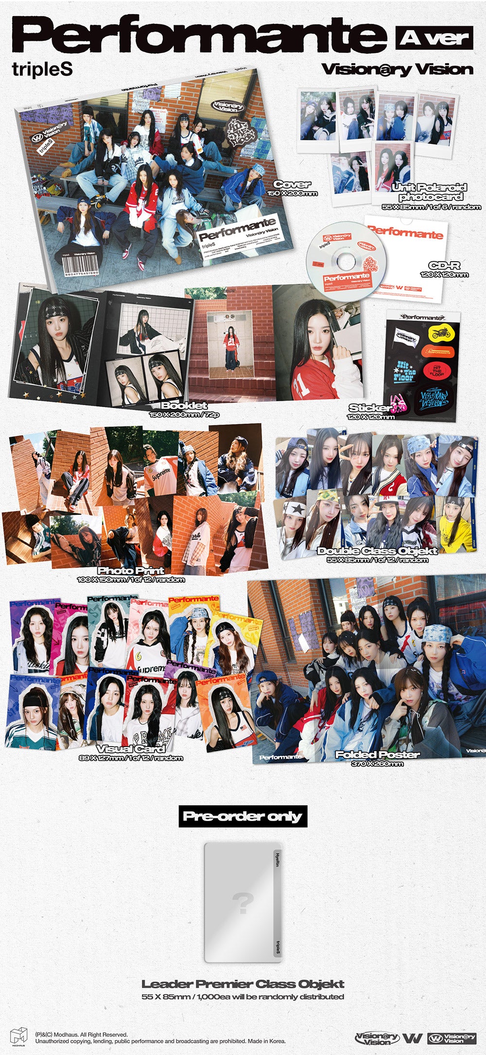 tripleS - Visionary Vision: Performante (Photobook Ver)