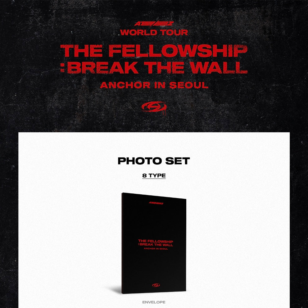 
            
                Load image into Gallery viewer, ATEEZ - &amp;#39;Anchor in Seoul&amp;#39; Photo Set
            
        